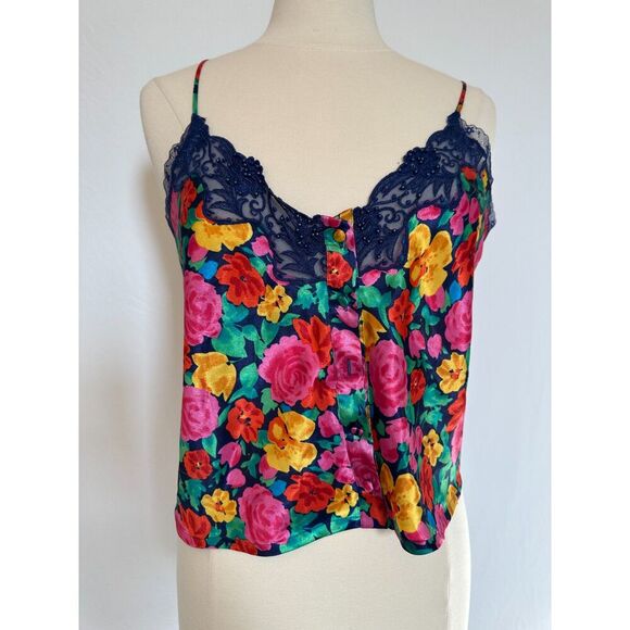VINTAGE Victoria's Secret 80s Sleeveless Top Size Large - Picture 3 of 6